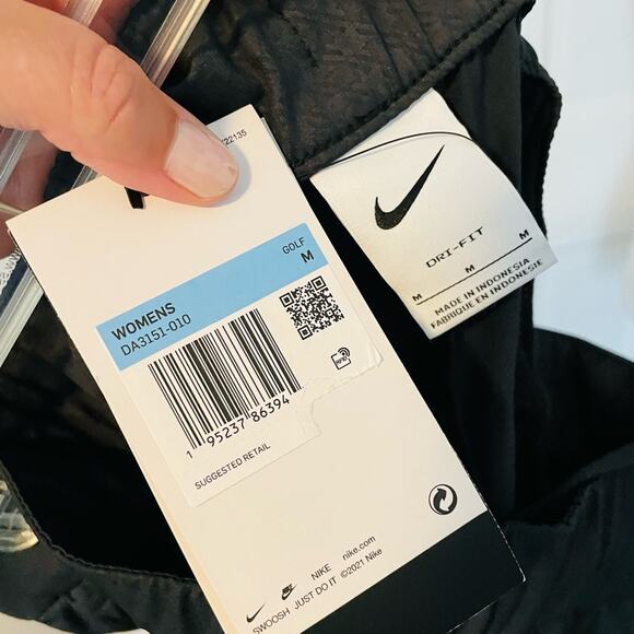 Nike Women’s UV Dri-Fit Victory Gingham Golf Joggers - Picture 12 of 13